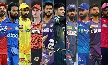 IPL 2025 Team Captains All 10 IPL Captains in One Frame Cricket Leadership Indian Premier League Leaders