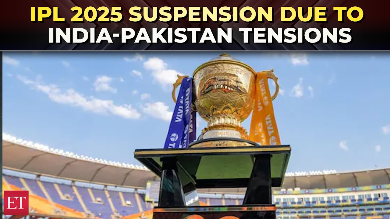 IPL 2025 Trophy Cricket Amid India-Pakistan Tensions Sports & Geopolitics Impact on IPL Schedule